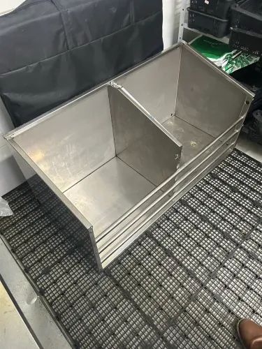 FRUTEIRA DE PAREDE, marca ALFATEC FECHAMENTO LATERAIS E TUBOS INOX
