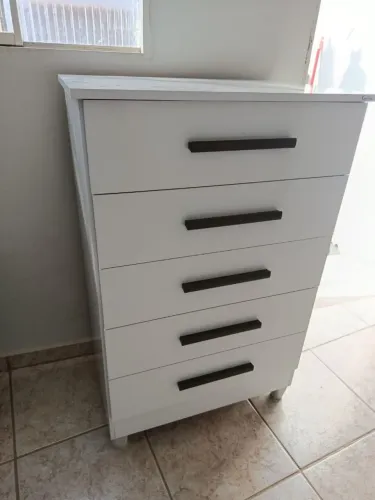 Cômoda gaveteiro 5 gavetas 