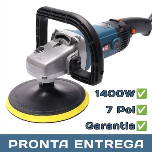 LIXADEIRA E POLITRIZ FORT G 1400W - 7 Pol - PRONTA ENTREGA 