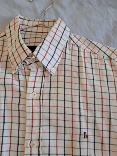 camisa xadrez Luigi tam 1