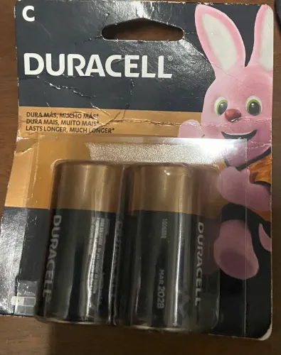 Pilhas Duracell ?C?