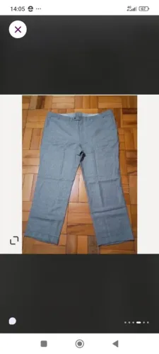 Calça Loro Pianna de cashmere italiana tamanho gg