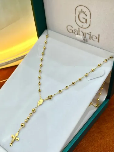 Cordão de ouro feminino proteção 7.14g