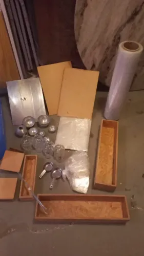 Vendo material para artesanato embalagens para fazer sabonetes - pouco uso