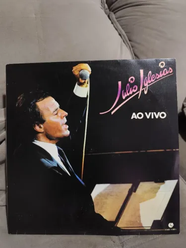 LP Júlio Iglesias Ao Vivo 