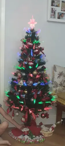 Árvore de Natal com led 1.60
