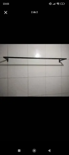 Arara estilo industrial na promoção 50 reais de 1 metro