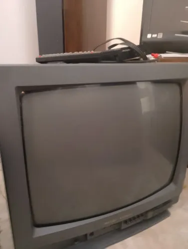 Kit completo, tv, conversor controle antena , 100