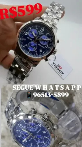 Relógio TISSOT _ PRC 200 _ FUNCIONAL _ FUNDO AZUL