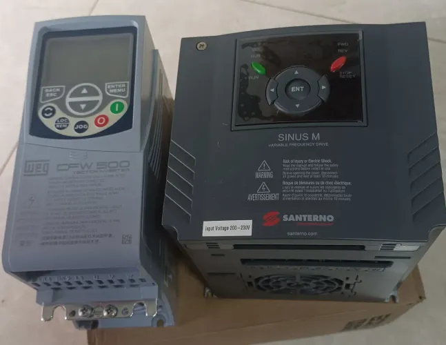Vendo inversores de frequência novinhos
