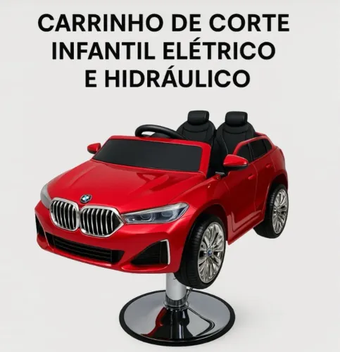 Cadeira Infantil de Corte Elétrica e Hidráulica