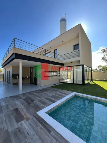 Casa para alugar no Condomínio Arboretum Vinhedo/SP 4 suítes escritório área gourmet e pis