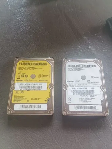 HDs para notebook 320 gigas