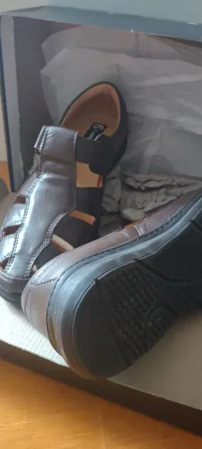 Sandália de Couro Masculina