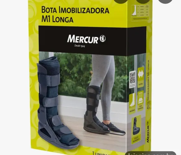 Bota imobilizadora Mercur P calça 32 a 36