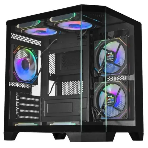 GABINETE GAMER AQUARIO ANGULO CG-0620 MATX (FANS NÃO INCLUSAS)