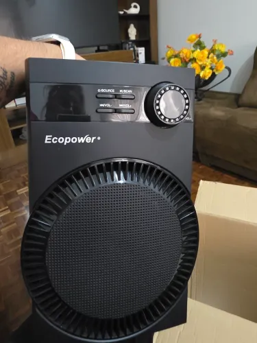 Som ecopower na caixa