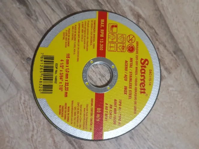 Vendo disco de corte 