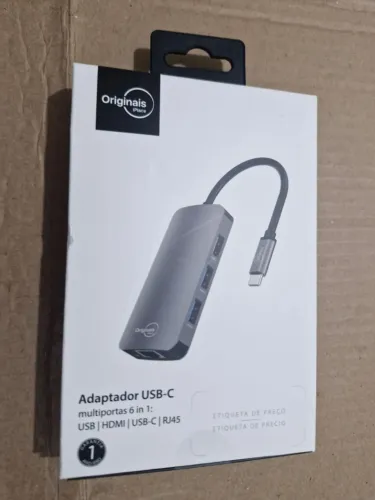 Adaptador Multiportas 6 em 1, Originais iPlace Apple