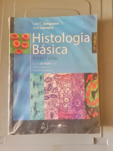 Histologia Básica - Junqueira e Carneiro - 11ª Edição + 04 Atlas do Corpo Humanl