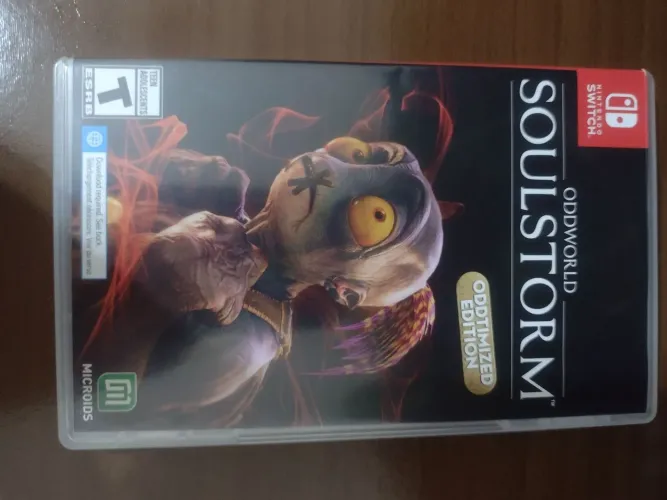 Mídia física Nintendo switch Oddworld Soulstorm