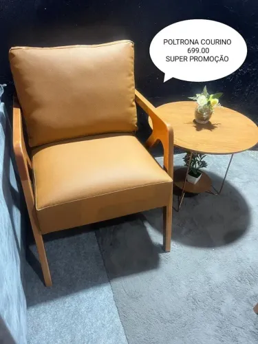 Poltrona Courino com Design Moderno