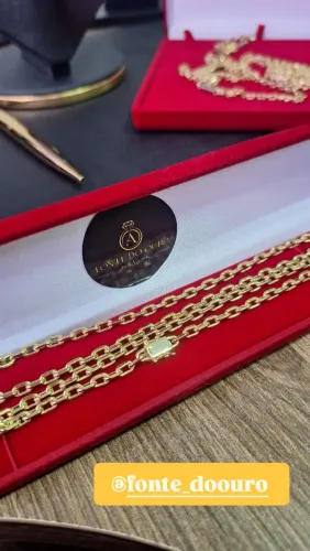 Corrente de Ouro cartier 18k