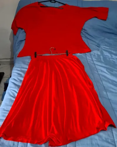 Conjunto de calça e blusa