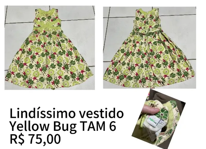 vestido infantil