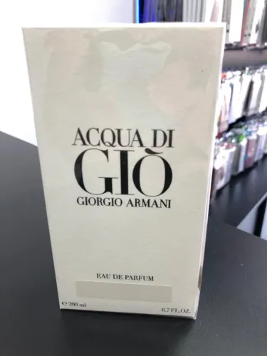 Perfume GIORGIO ARMANI Acqua Di Giò masculino EAU de Parfum - Novo/lacrado