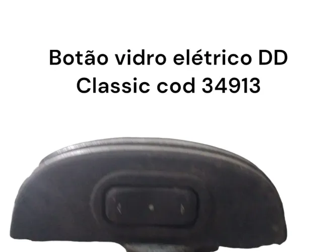 Botão Vidro Elétrico Dianteiro Direito Classic Cod 34913