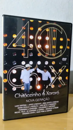 Dvd Chitãozinho E Xororó 40 Anos Nova Geração (sem Mídia) Estandar
