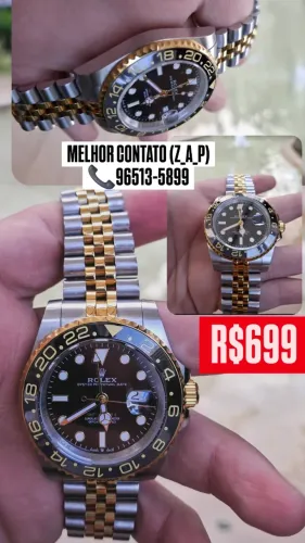 Relógio ROLEX AUTOMÁTICO MISTO BRUCE WAYNE