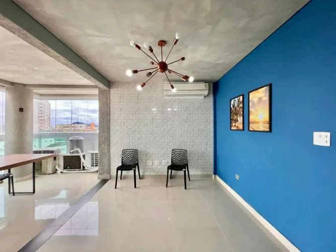 Apartamento beira-mar com vista Pitangueiras Guarujá