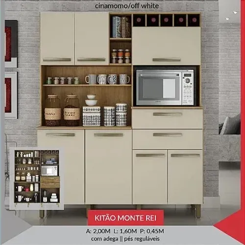 Armário de Cozinha Monterey 