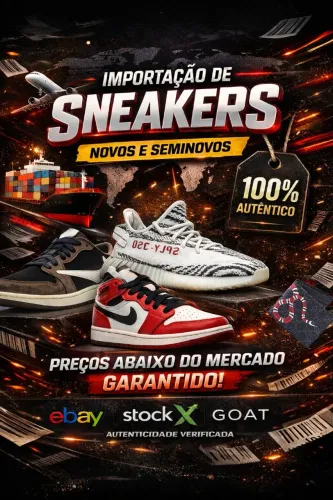 Importação de tênis e itens