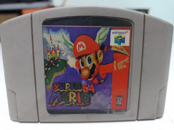 Cartucho Super Mario 64 para Nintendo 64 Original 
