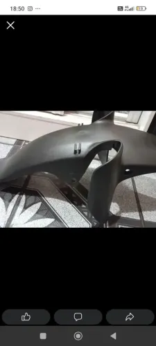 Paralama dianteiro para Bros todos os anos 