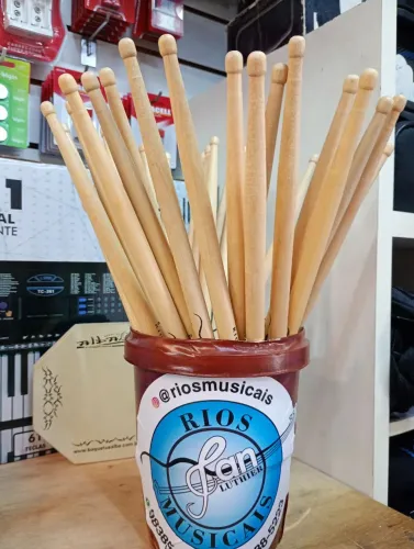 Baquetas para Bateria kit c/5