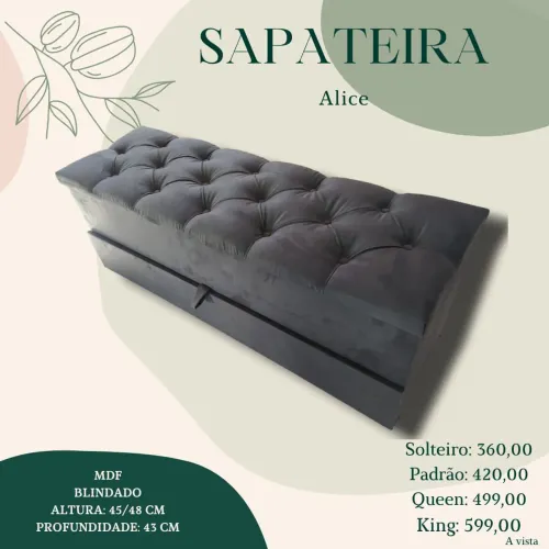 Sapateira toda em MDF