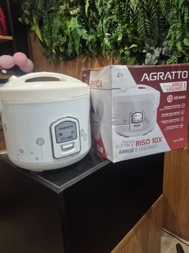 Panela Elétrica Agratto Riso 10X - Arroz e Legumes