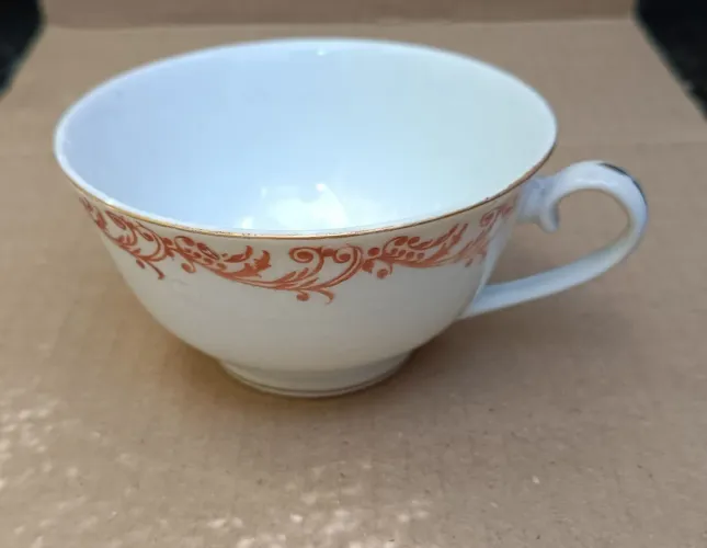 Xícara em porcelana Barão do Rio Branco