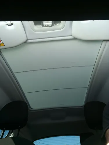 Cortina elétrica  para projeto teto panorâmico ragtop sem vidro