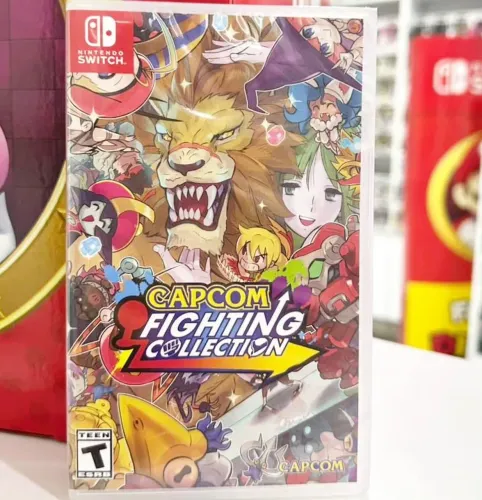 Novo de fabrica Jogo Capcom fighting Collection 