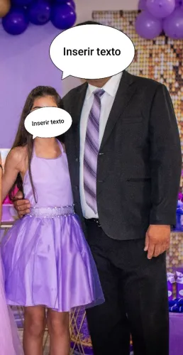 Vestido Lilás Tamanho 12