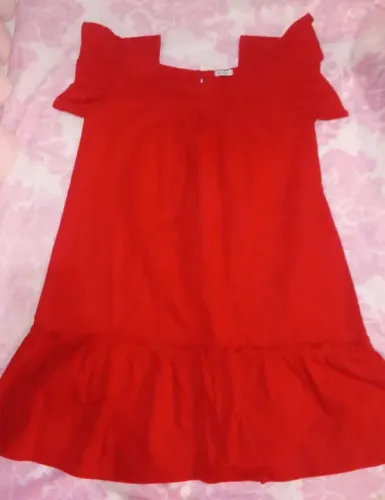 Vestido vermelho infantil
