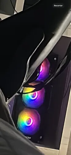 4 FANS RGB para pc gamer