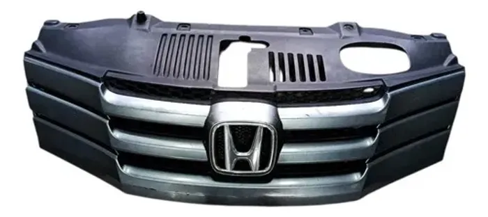 Grade Frontal Superior Para-choque City 2010 A 2014 Preto 1
