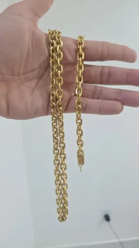 Kit Corrente + Pulseira 18K