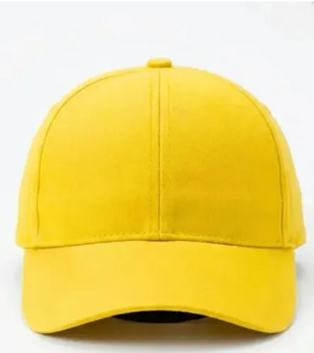 Boné liso amarelo/unissex